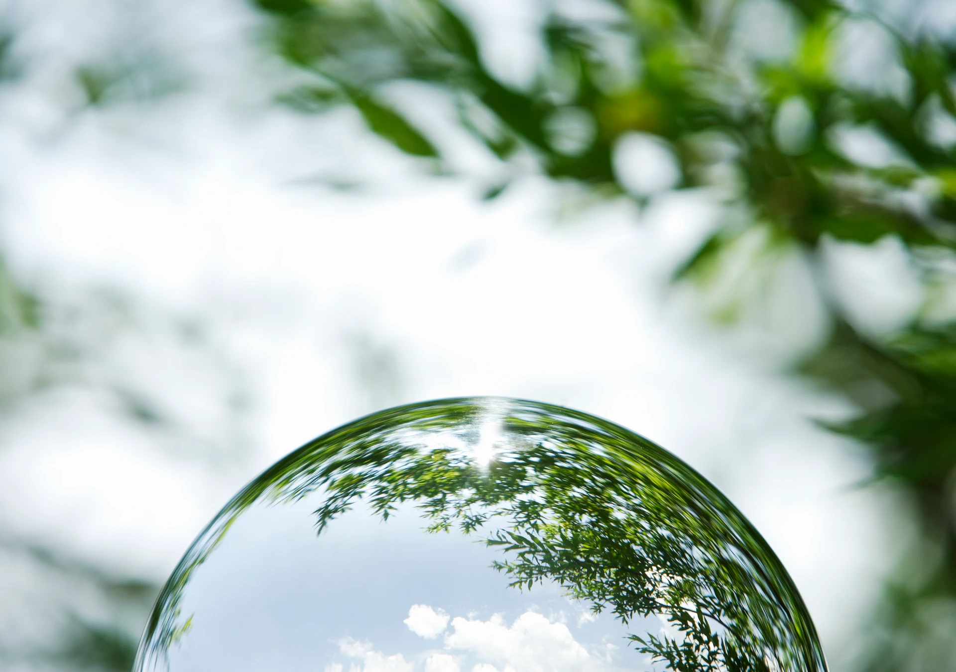 Circular republic mission glass sphere getty83170683