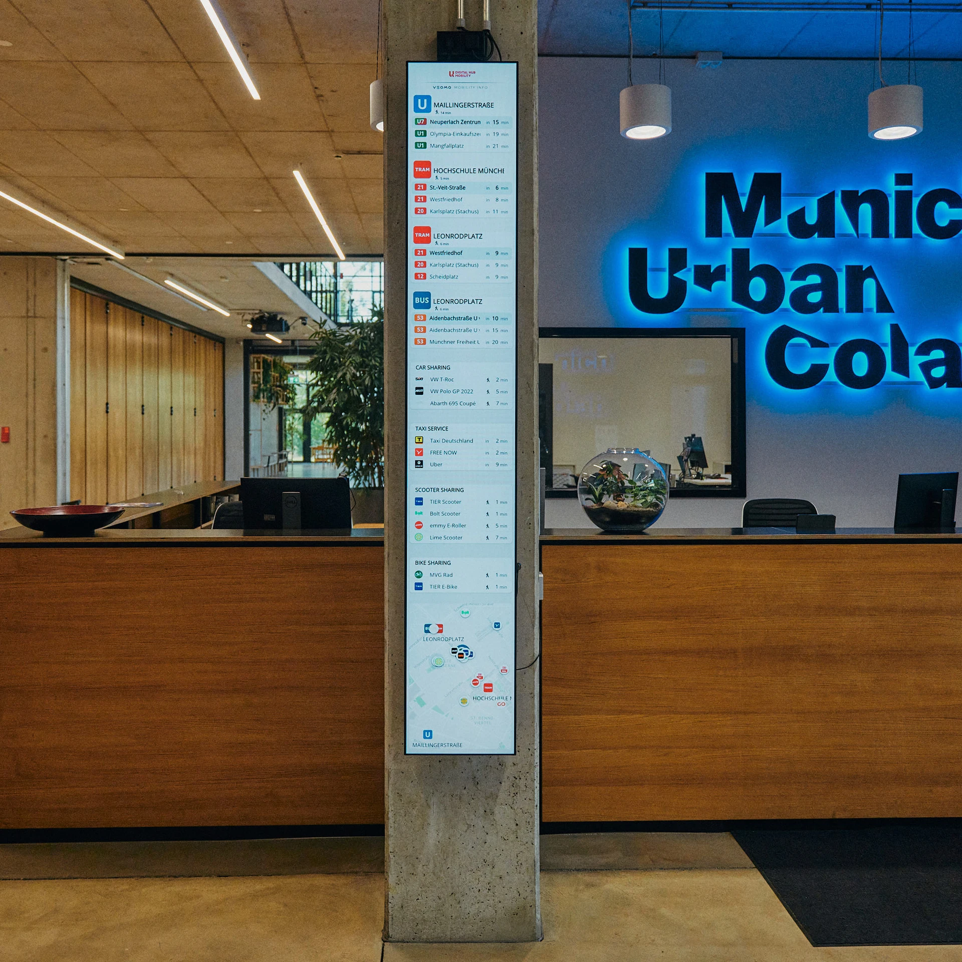 Munich Urban Colab - Entrance / Frontdesk