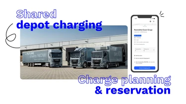 Shared depot charging and Charge planning & reservation