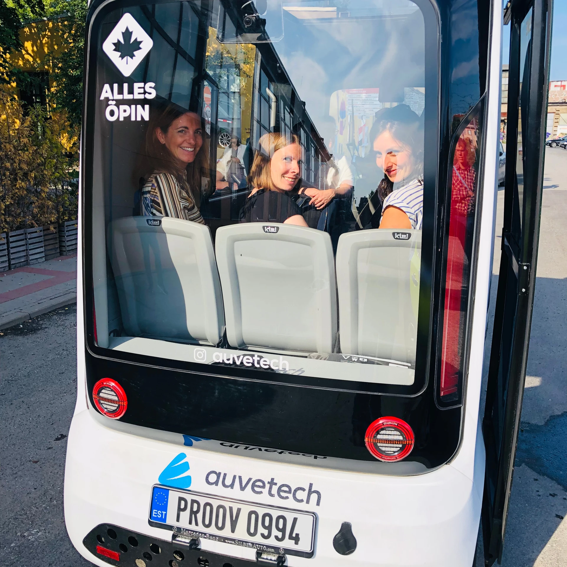 Benchmarkreise Tallinn Auve Tech Shuttle