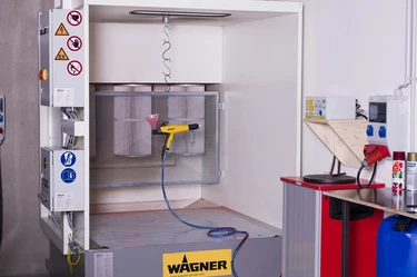 G OV 02 Pulverkabine