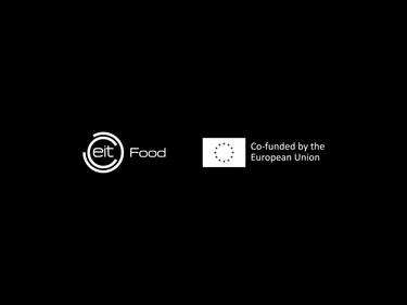 EIT Food EU Logo weiss auf schwarz 3200x2400